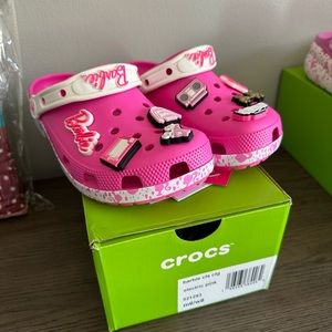 Barbie crocs womens size 6